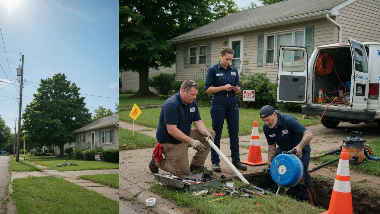 Sewer Line Repair in Flat Rock, IL near me